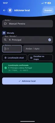 Route Finder 02-add screen