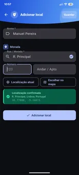 Route Finder 02-add screen