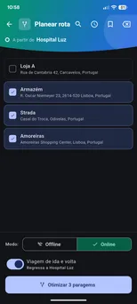 Route Finder 04-select screen